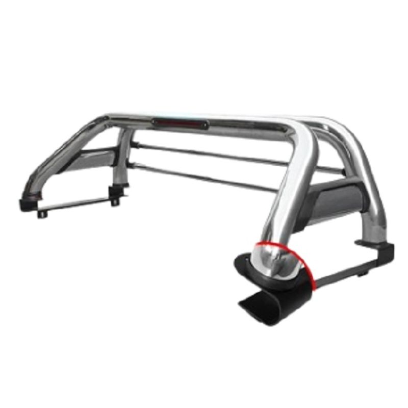GENERICO - BARRA ANTIVUELCO PARA CAMIONETA CROMADO FORD RANGER