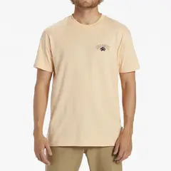 BILLABONG - Polera M/C Hombre Kamea Lava Arch M Rosado
