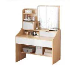 GENERICO - Tocador Vilux con espejo color madera