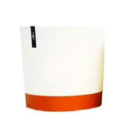 GENERICO - Macetero con Bandeja Extraíble y Drenaje Reflexivo Blanco L