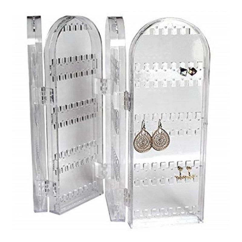 GENERICO - Joyero Organizador De Joyas Aros Anillos Collares Portátil