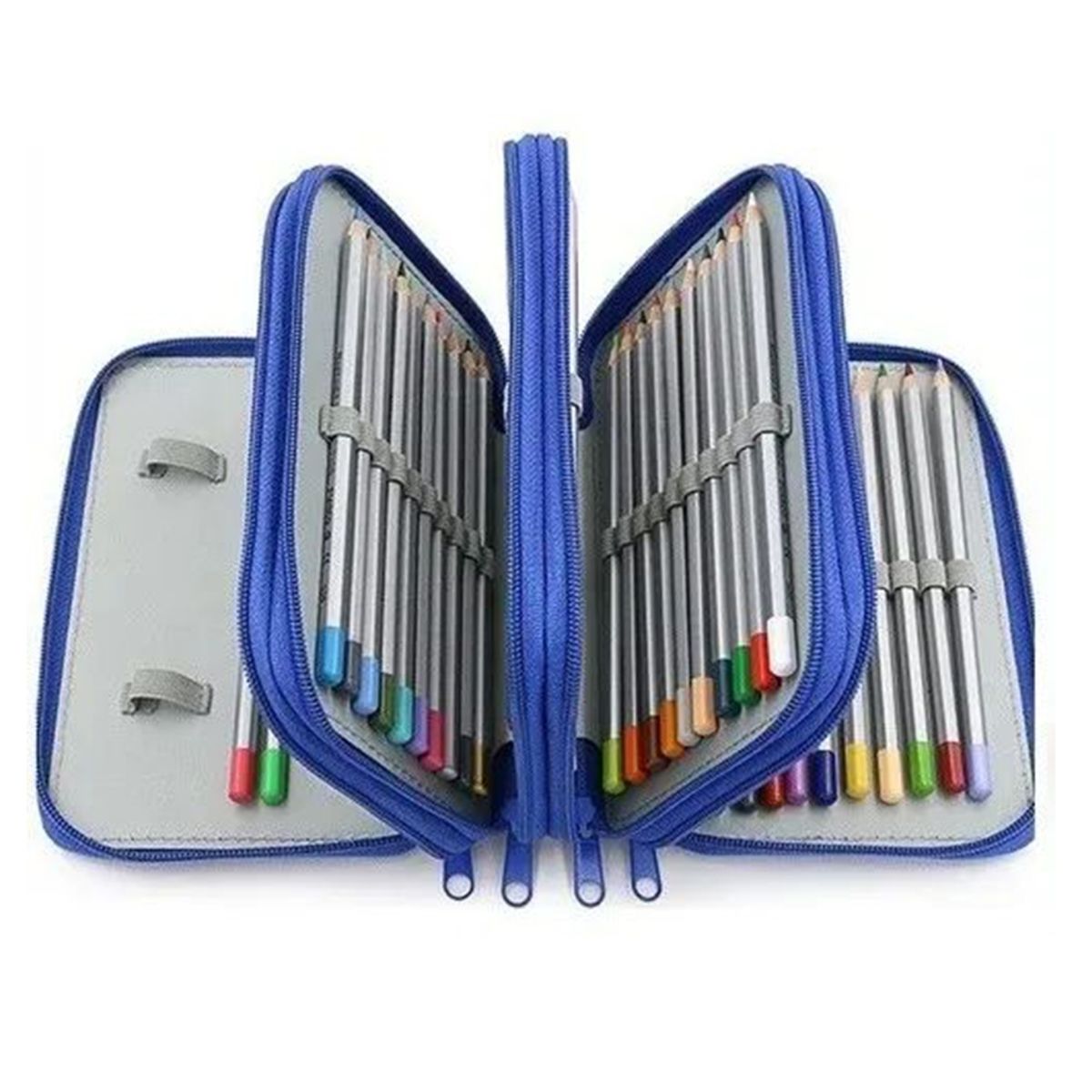 KUANGYE - Estuche Organizador Capacidad 72 Lapices De 4 Capas