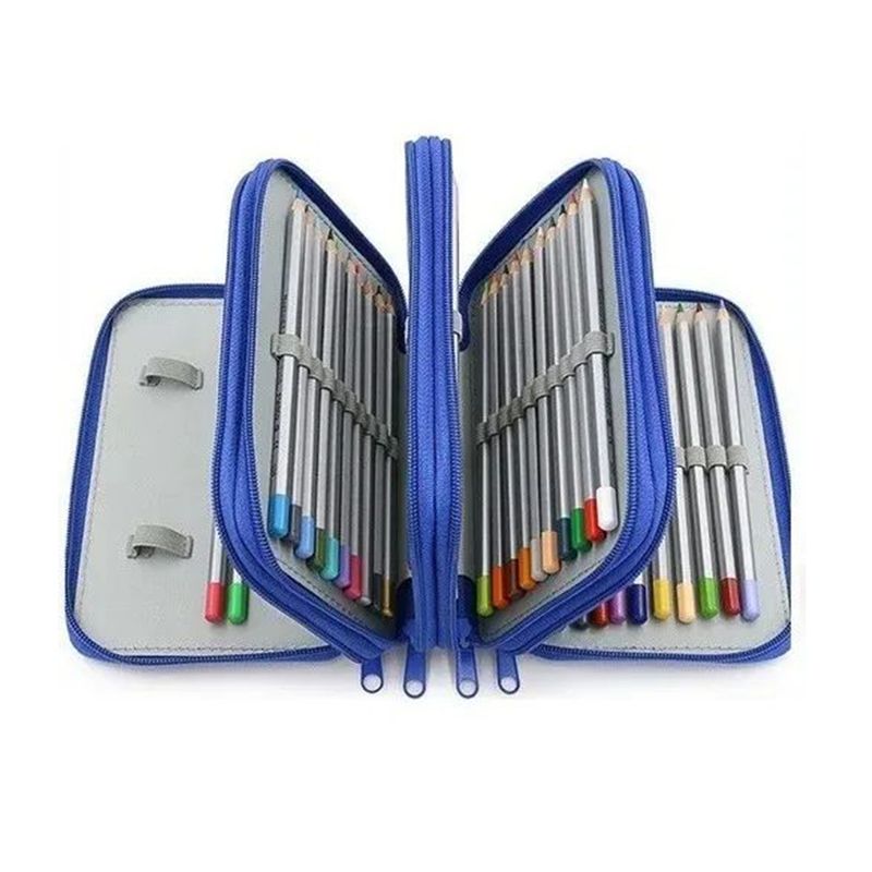 KUANGYE - Estuche Organizador Capacidad 72 Lapices De 4 Capas