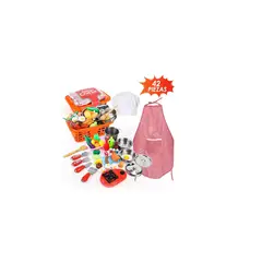 GENERICO - Cocina De Juguetes 42 Piezas Set Kits Y Comidas Para Niños
