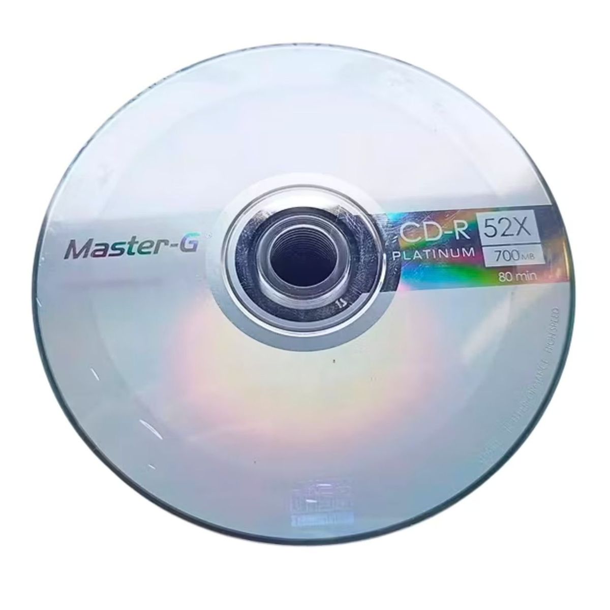 MASTER G - CD-R Master G 52X Con Logo - Pack 50 Unidades 700MB