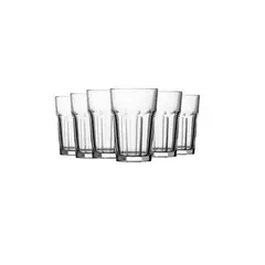 ALLEGRA - Set 6 Vasos de Vidrio Altos Chicago 437cc