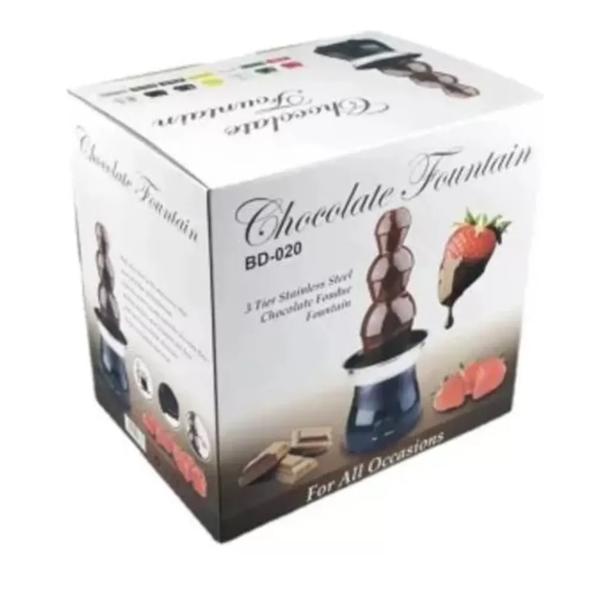 GENERICO - Fuente De Chocolate De Acero Inoxidable