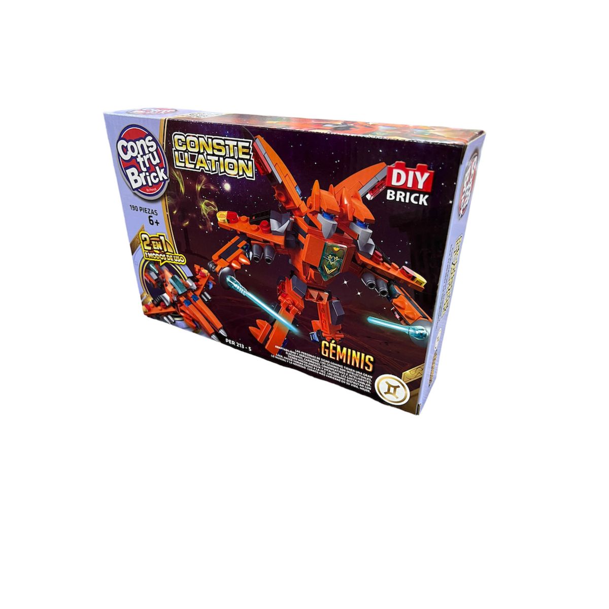 GENERICO - Juego Bloques 2 en 1 Construbrick Constellation 142-204 pcs GENERICO