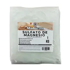 MOHICAN - SULFATO DE MAGNESIO (SALES DE EPSOM) BOLSA 1 KG