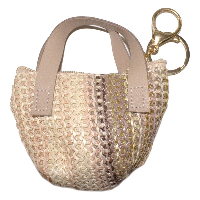 MAILEA - Llavero cartera mujer metálico
