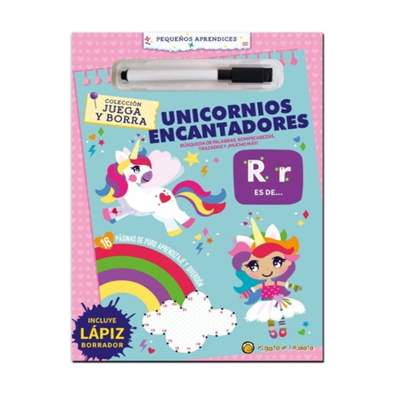 EL GATO DE HOJALATA - Unicornios Encantadores. Juega Y Borra