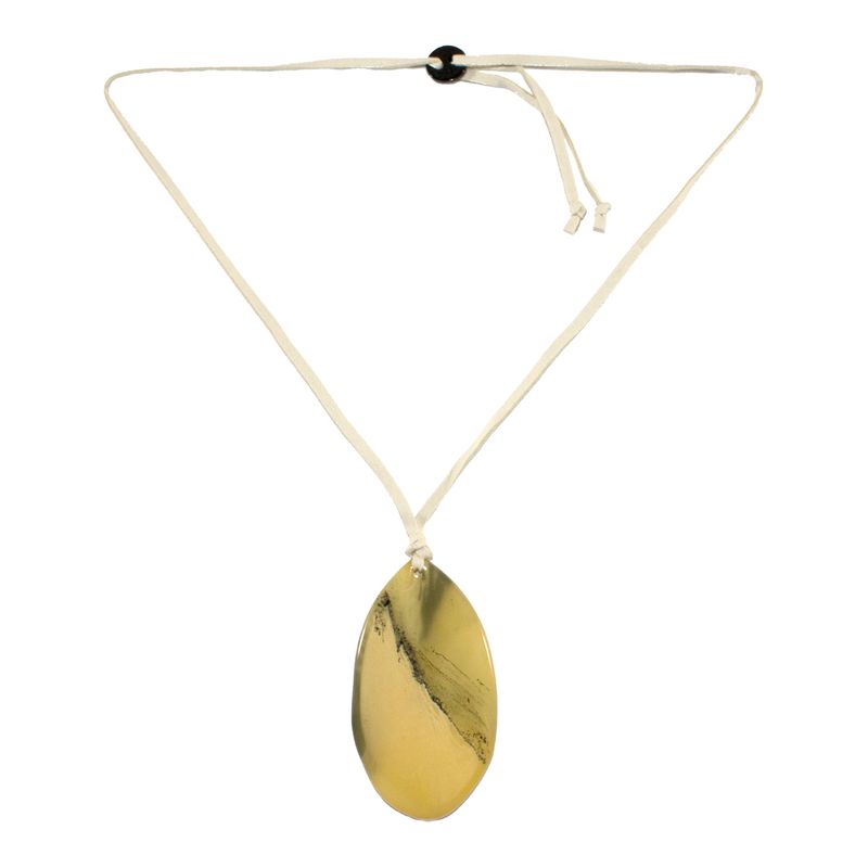 MAILEA - Collar gota mujer acrílico