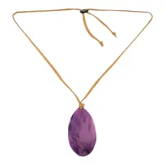 MAILEA - Collar gota mujer acrílico