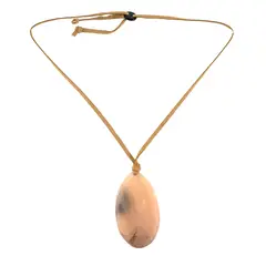 MAILEA - Collar gota mujer acrílico