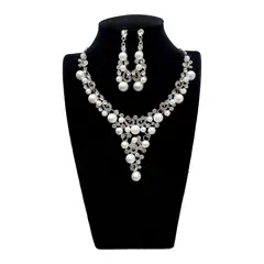 GENERICO - Set De Collar Y Aros Para Fiesta Nathalie