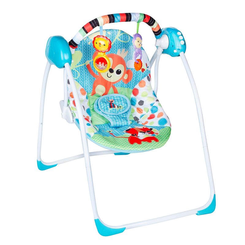 BBQOOL - Silla Nido Columpio E-Swing Green