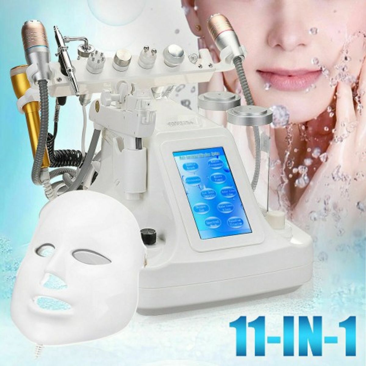 GENERICO - 11 en 1 Máquina hidrofacial  .hydrodermoabrasion pro