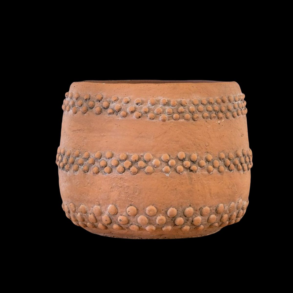 AMOBLE - Macetero cemento Pisa 18 cm Amoblé