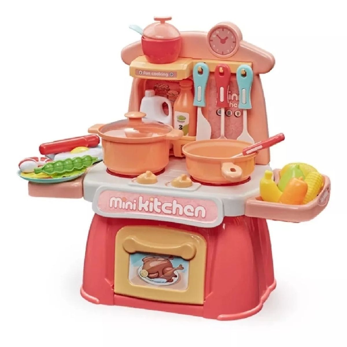 GENERICO - Mini Cocina De Juguete Didáctica 26 Piezas