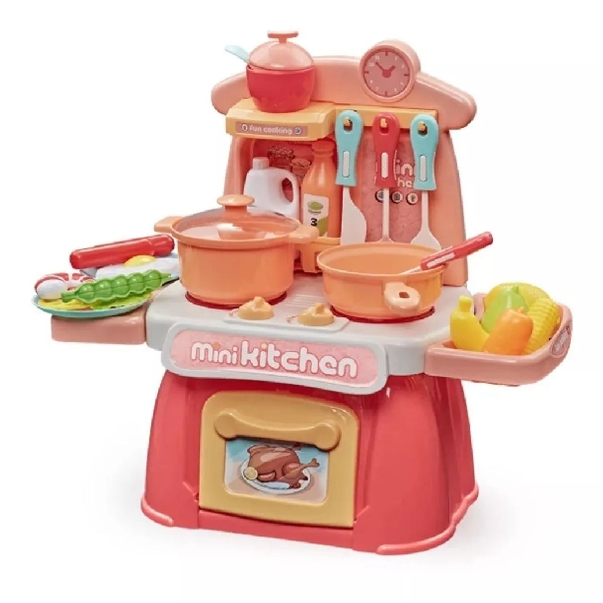 GENERICO - Mini Cocina De Juguete Didáctica 26 Piezas