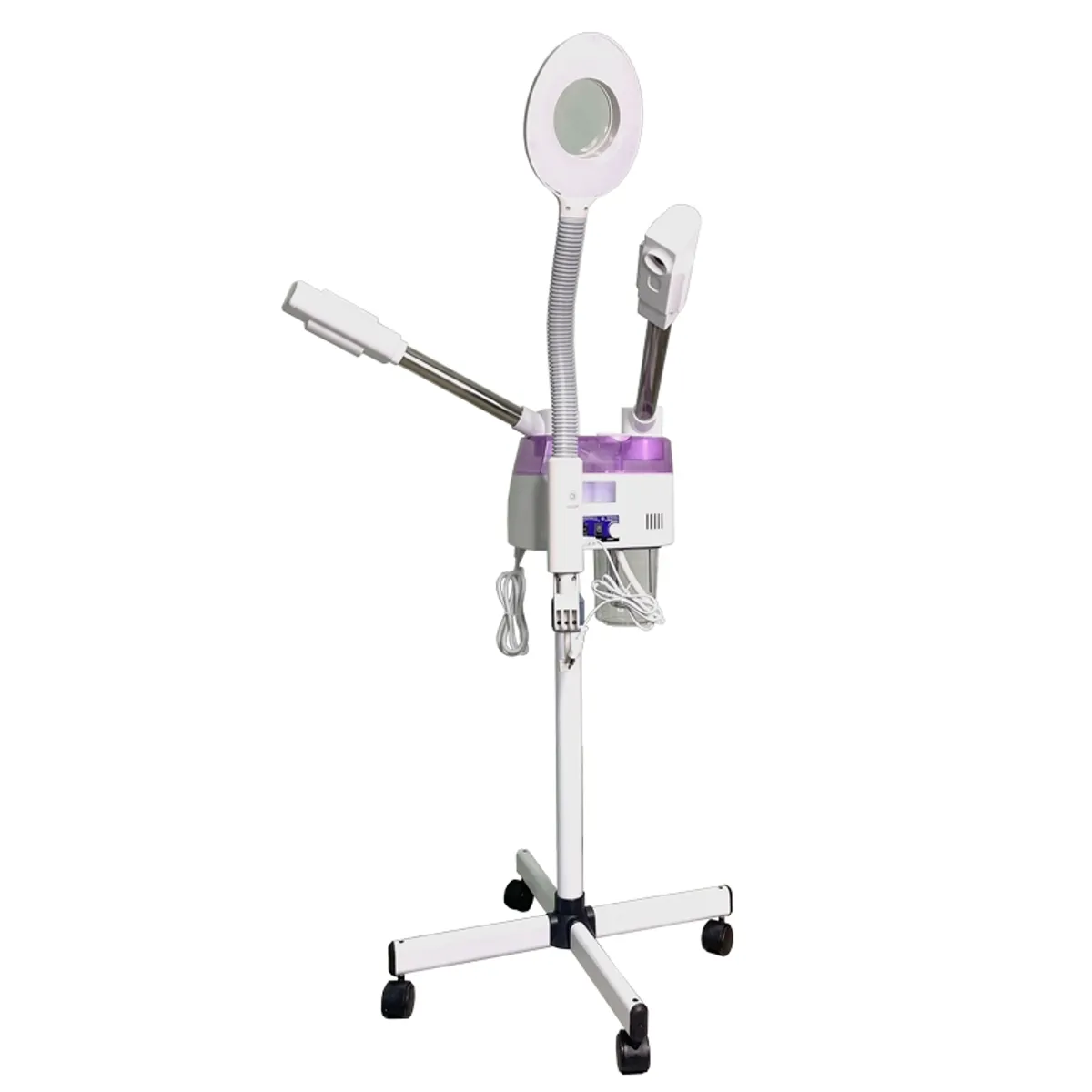 GENERICO - vaporizador  ozono con pedestal frió y calor  su lupa con luz