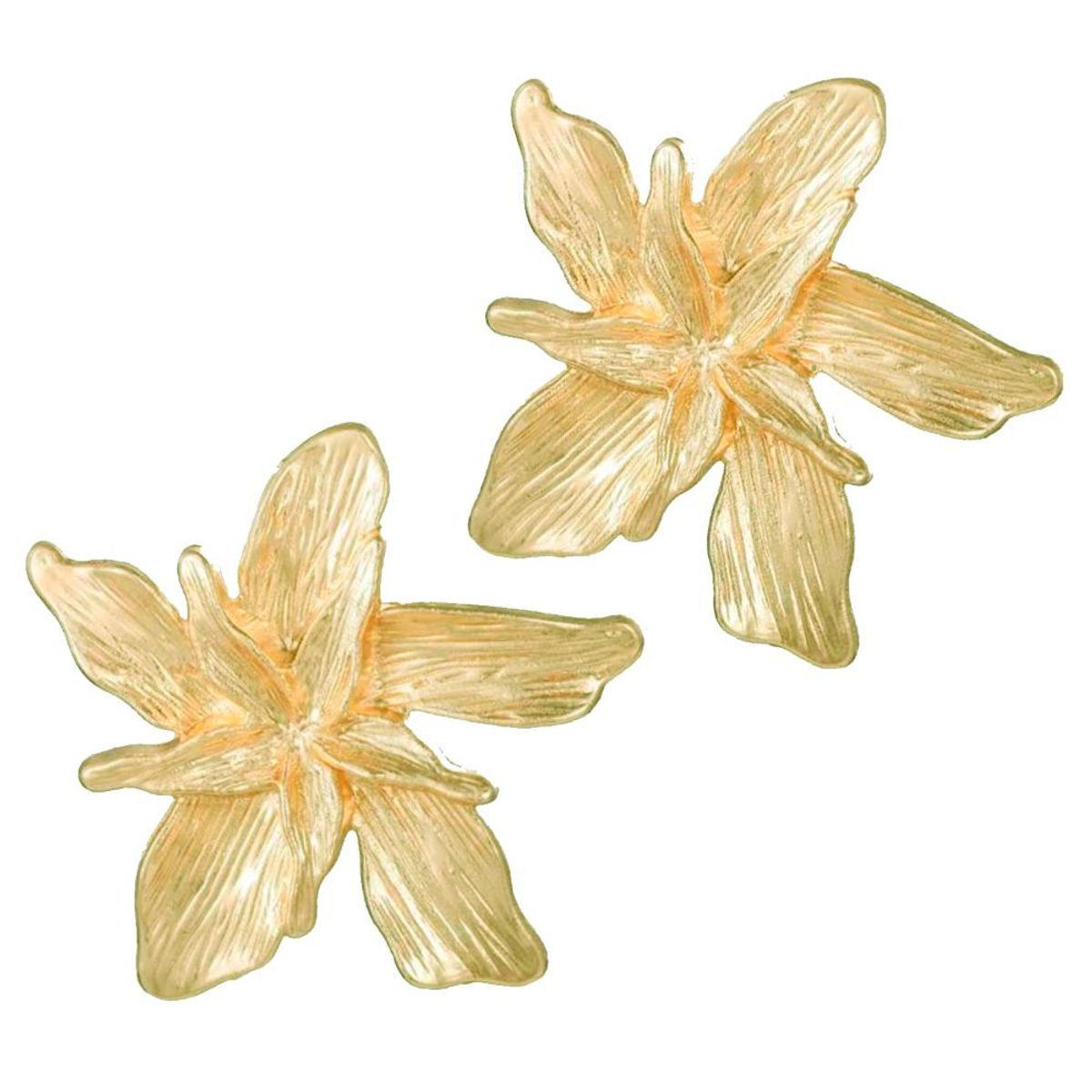 MARIA PASKARO - Aros Lirio Dorado María Paskaro - Dorado