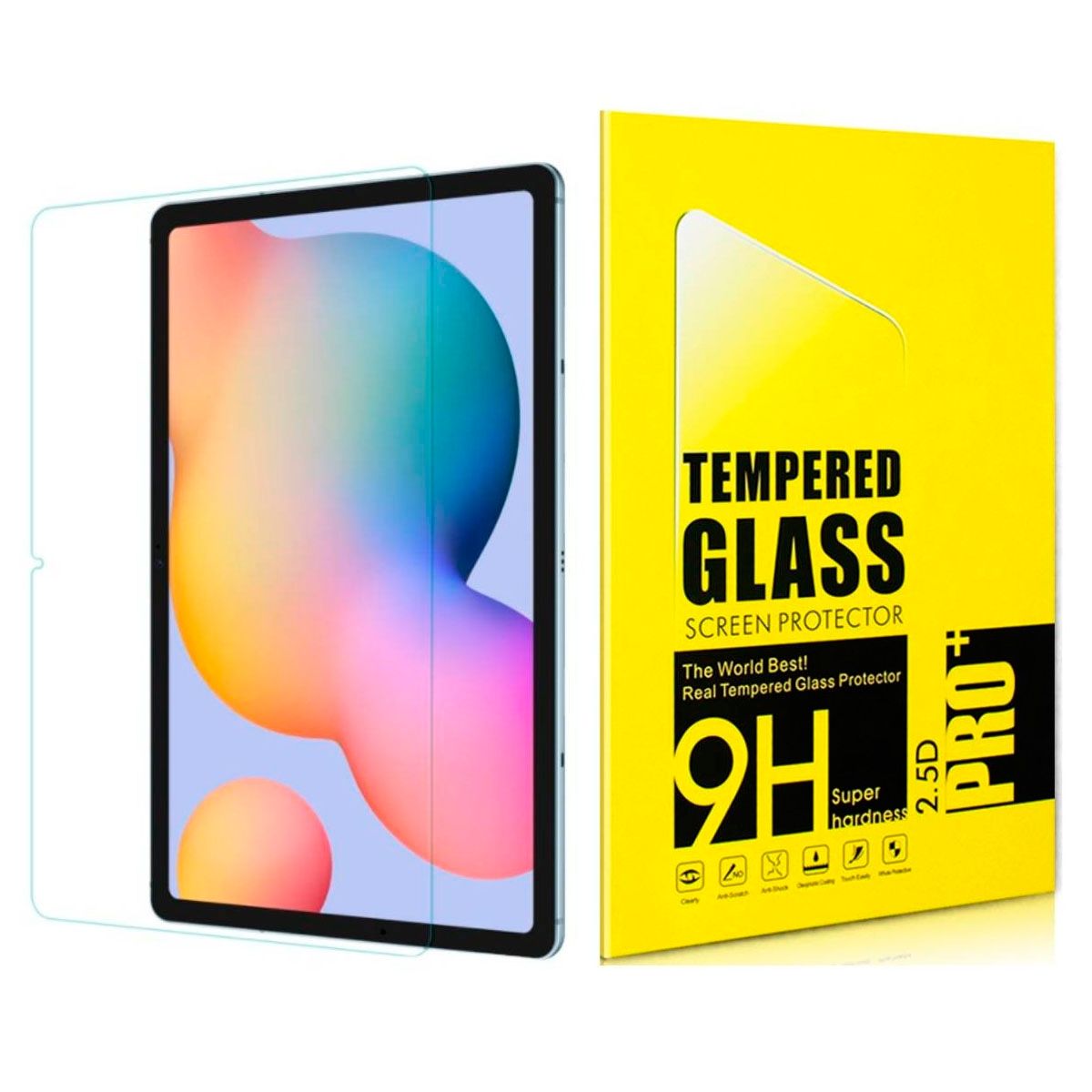 JOIGO - Lamina De Vidrio Para Tablet Samsung S7 FE T730/T736 12.4