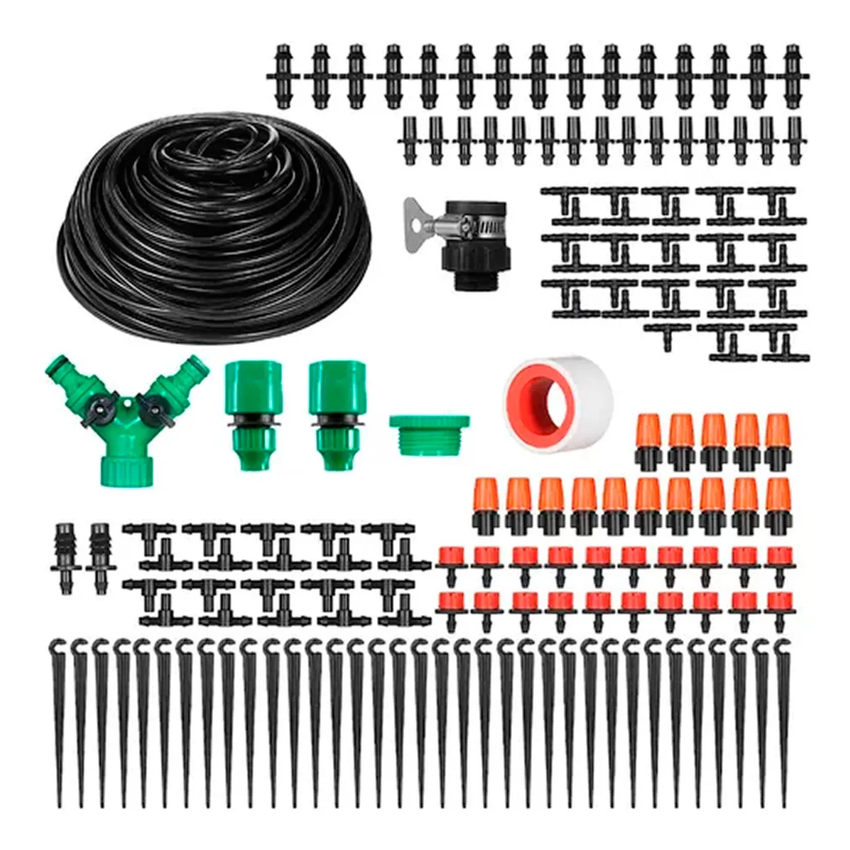 ESHOPANGIE - Kit De Riego Sistema Automático Goteo 40m 164pcs