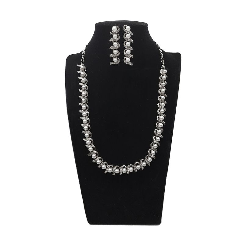 GENERICO - Set De Collar Y Aros Para Dama Sol