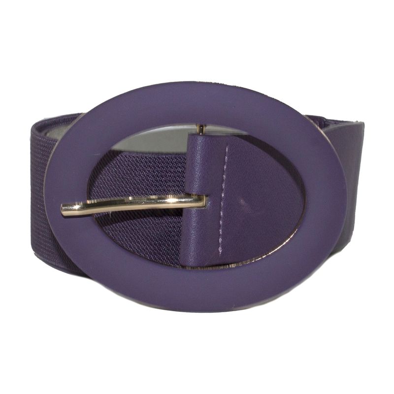 MAILEA - Cinturon med. heb. forrada mujer morado