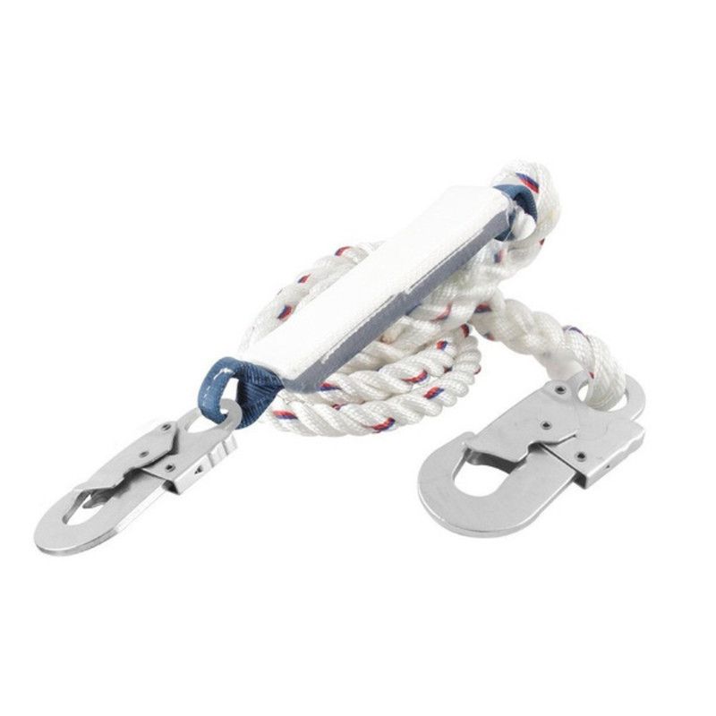 TOOLCRAFT - Cuerda De Vida Con Amortiguador Y Anclajes Toolcraft