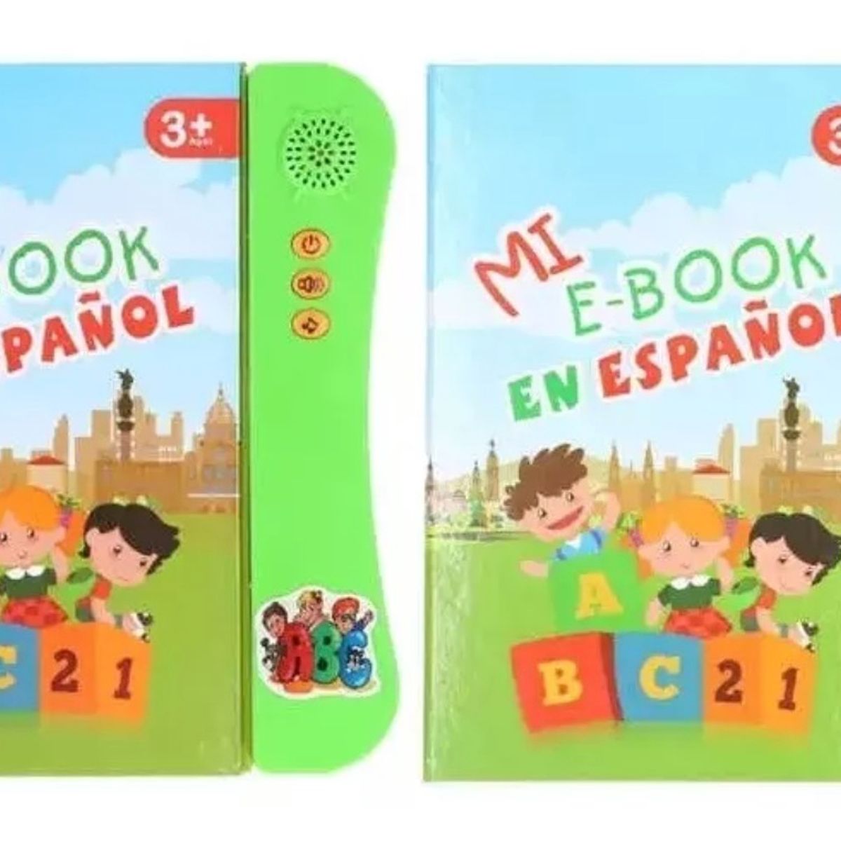 GENERICO - Libro Interactivo Con Sonido En Español Niños Aprendizaje
