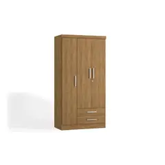 YARDAS - Closet Leticia Nogal 3 Puertas 2 Cajones
