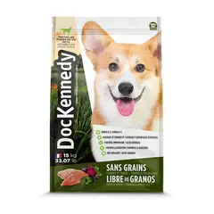 DOC KENNEDY - ALIMENTO LIBRE DE GRANOS PATO Y PAVO 15 KG