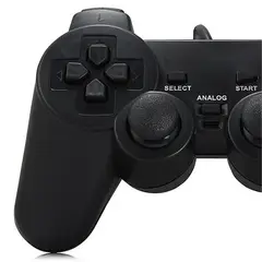 GENERICO - Joystick Negro Alámbrico PS3 USB