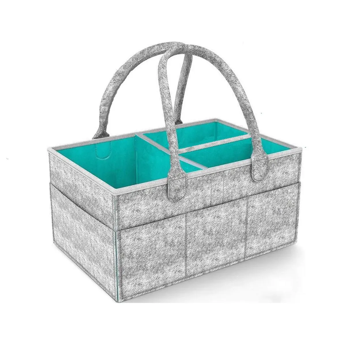 KIVARA - Organizador De Pañales Deluxe Para Mudador Verde