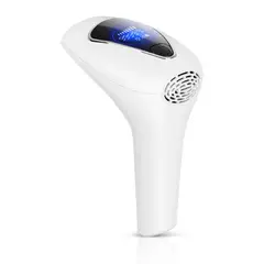 VATYERTY - Depiladora Láser Profesional permanente LED IPL 990000 Flash Blanco