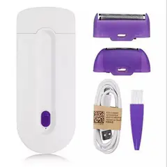 VATYERTY - Kit de depilación profesional indolora depiladora láser táctil Blanco