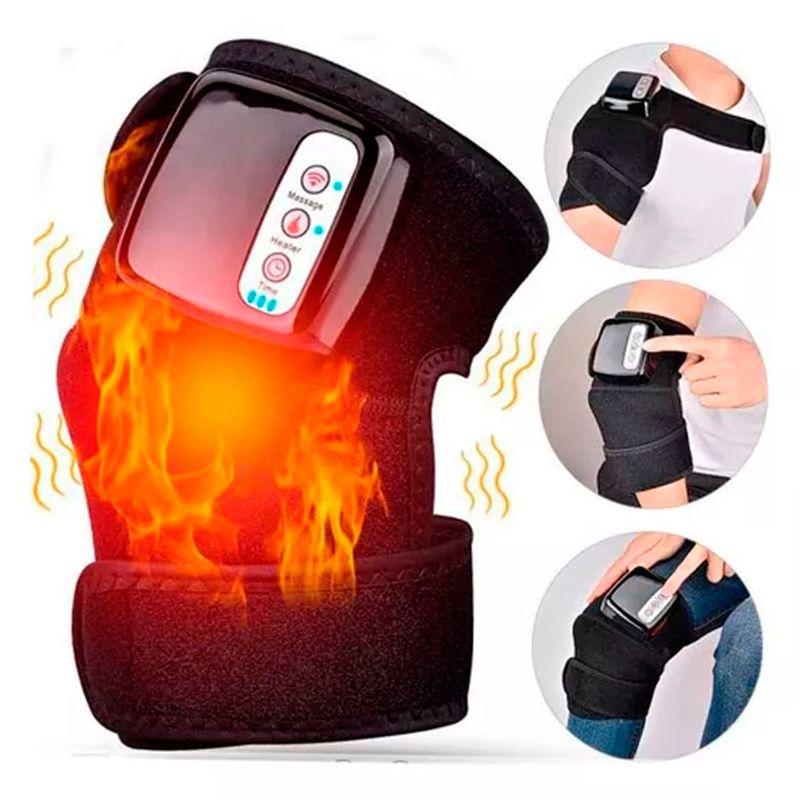 OFERTABKN - Masajeador Electrico Rodillacodo Calor Vibración Infrarojo