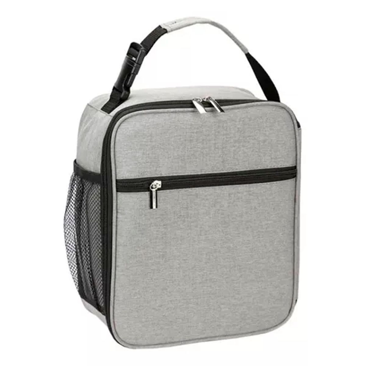 OFERTABKN - Lonchera Térmica Portátil Hombre Bolsa Del Almuerzo Gris
