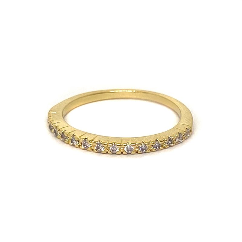 ANDREA COGGIOLA JOYAS - Anillo Francisca Enchapado Oro 18K