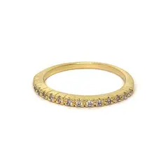 ANDREA COGGIOLA JOYAS - Anillo Francisca Enchapado Oro 18K