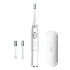 TIOZONEY - Moderno cepillo de dientes eléctrico con temporizador Ultrasónico IPX7