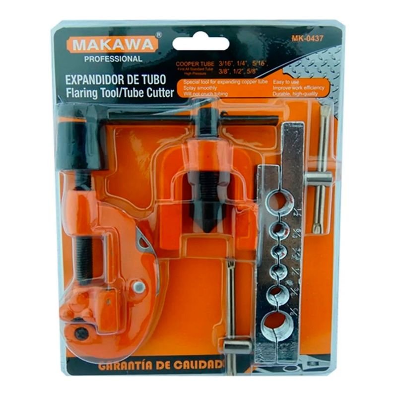GENERICO - Llave Expandidor Y Cortador De Tubo Cañerias Aluminio Cobre