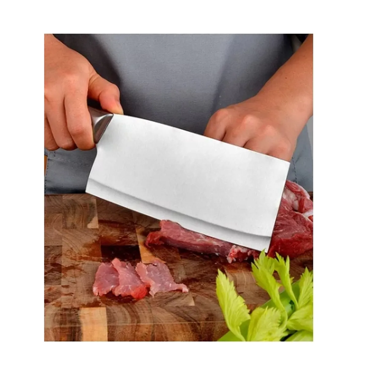 OFERTABKN - Set De Cuchillos 7 Piezas Acero Inoxidable + Soporte