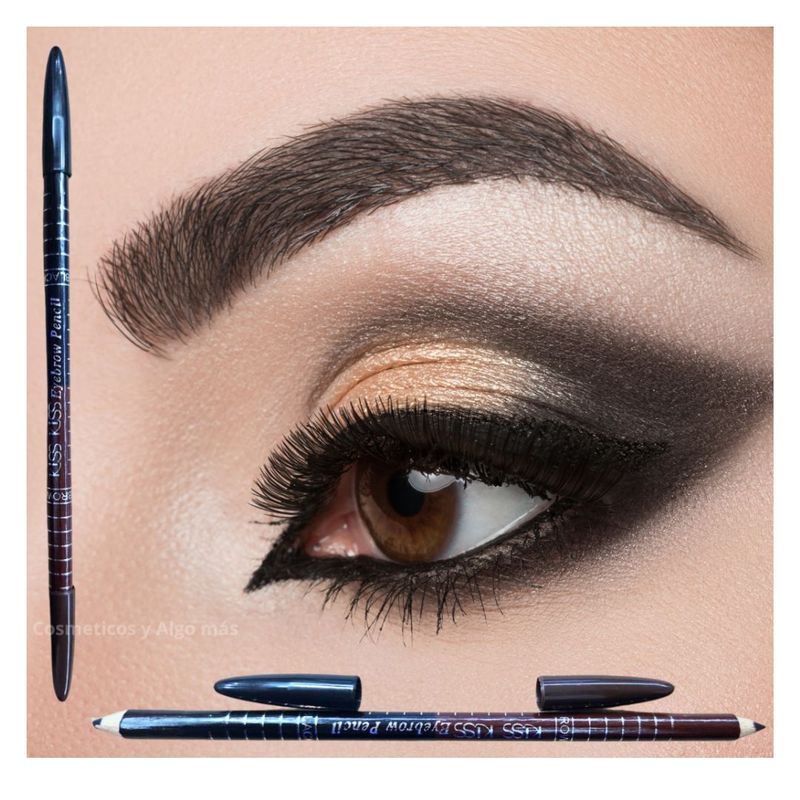 GENERICO - Lapiz duo para diseño de cejas y delineado de ojos