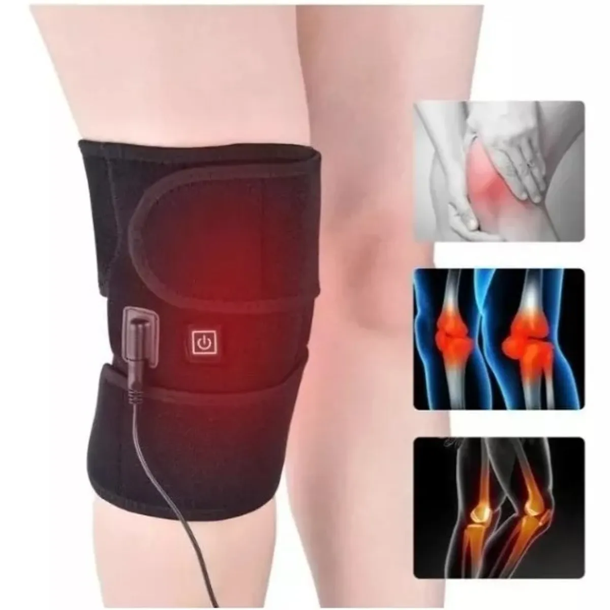GENERICO - Rodillera Usb Para Terapia Artritis-bursitis Calor Y Frio