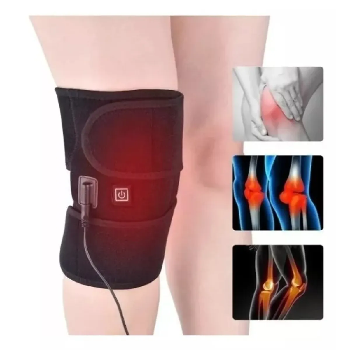 GENERICO - Rodillera Usb Para Terapia Artritis-bursitis Calor Y Frio