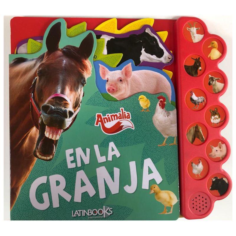LATINBOOKS - En la granja - Libro con Sonidos LATINBOOKS
