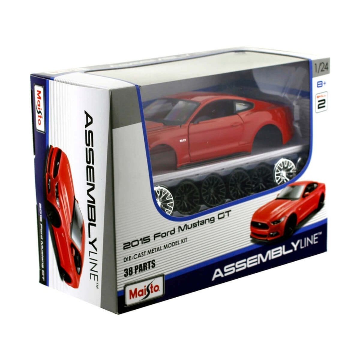 MAISTO - MAISTO 39126 1-24 AL 2015 FORD MUSTANG ARMABLE